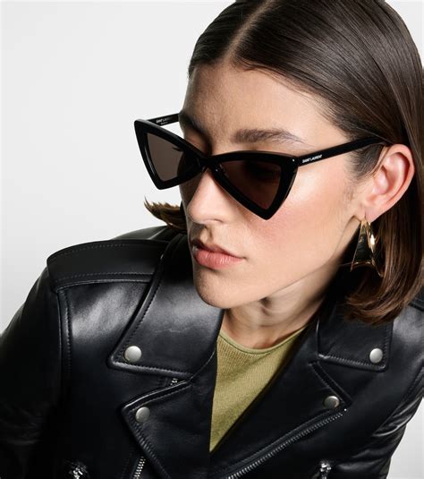 Saint Laurent: Black SL 207 JERRY Sunglasses 